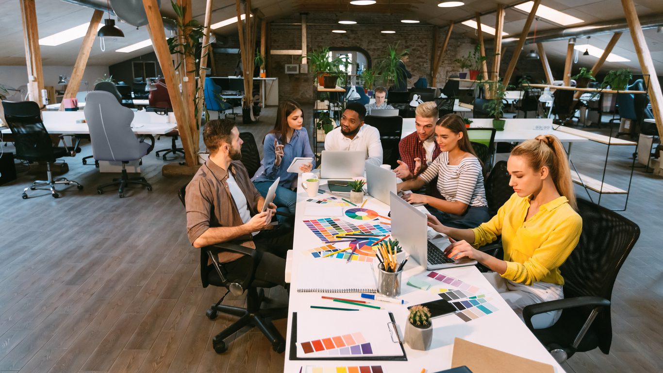 coworking-process-designers-working-with-project-in-office